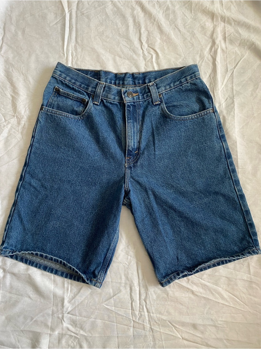 Arizona Jean Company Dark Blue Denim Jean Shorts